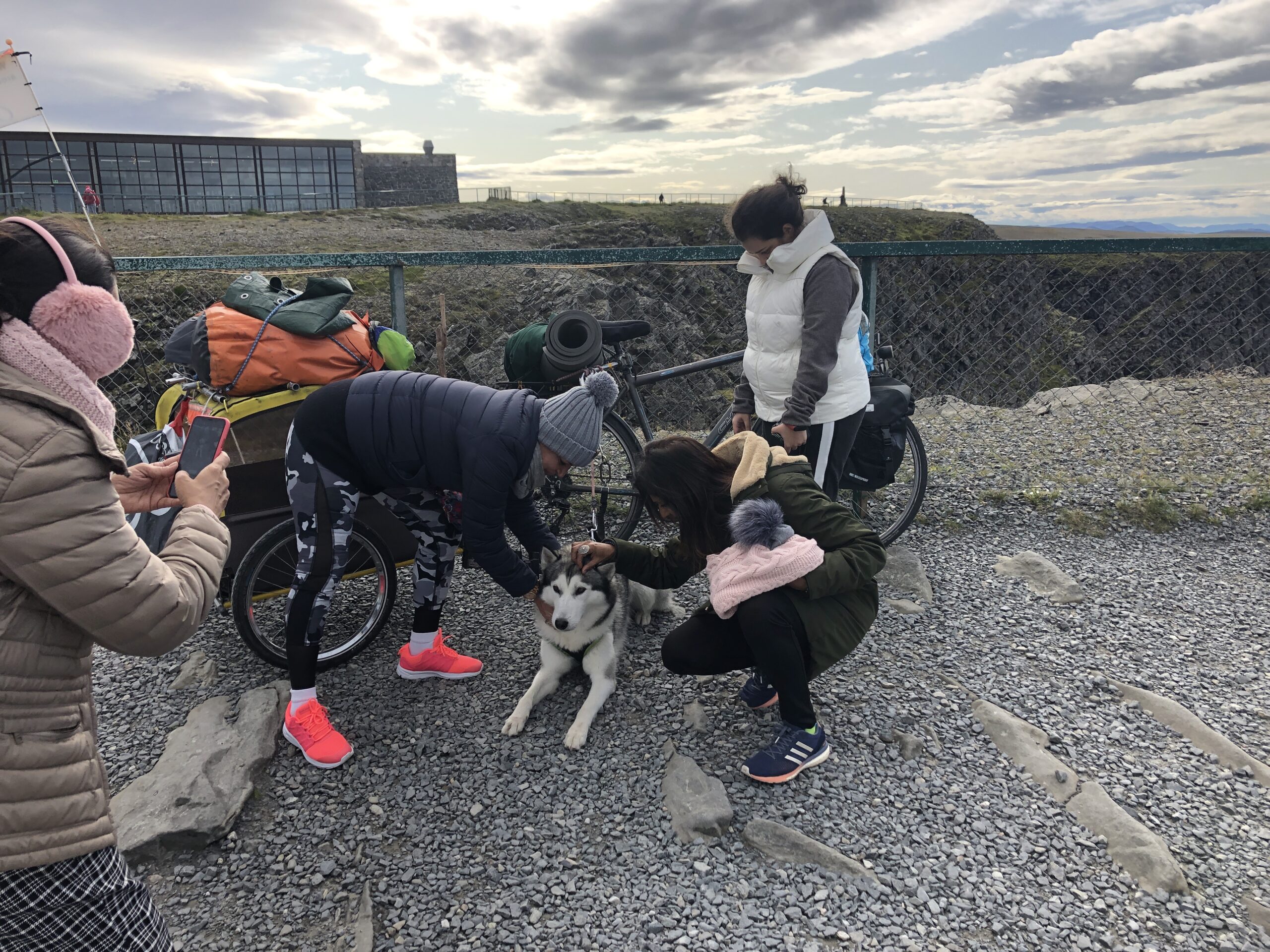 Fotoshooting am Nordkap